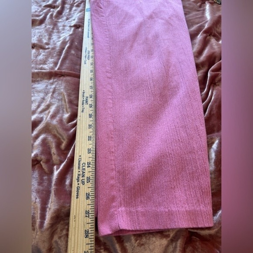 Drawstring Pants Large, Stretchy Linen-Style Fabric Summer Spring - Picture 5 of 7